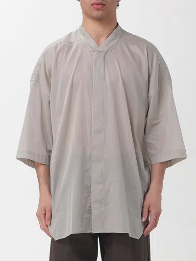 Rick Owens Shirt Men  In Gray