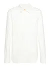 Rick Owens X Bonotto Office Cotton Shirt In White