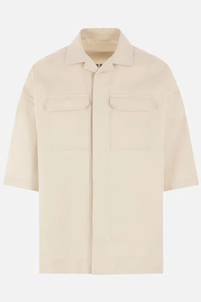 Rick Owens Shirts In Neutral