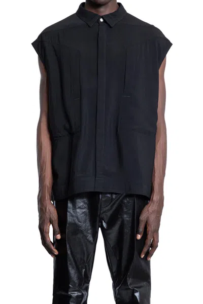Rick Owens Shirts In Black