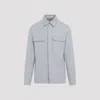 Rick Owens Work Shirt With Double Stitching And Flap Pockets