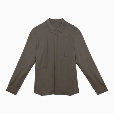 Rick Owens Shirts In Brown