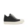 Rick Owens Leather Sneaker In Multi