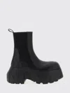 Rick Owens Beatle Bozo Tractor Chelsea Boots In Black