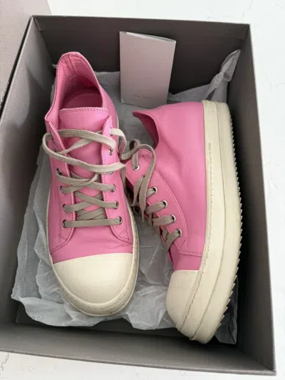 Pre-owned Rick Owens Shoes In Pink