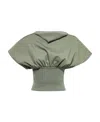 Rick Owens Tommy Cotton Top In Green