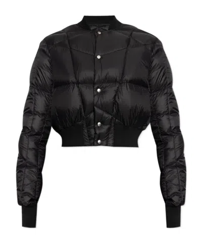 RICK OWENS RICK OWENS CROPPED DOWN BOMBER JACKET