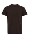 Rick Owens Short Level Cotton Jersey T-shirt In Multi