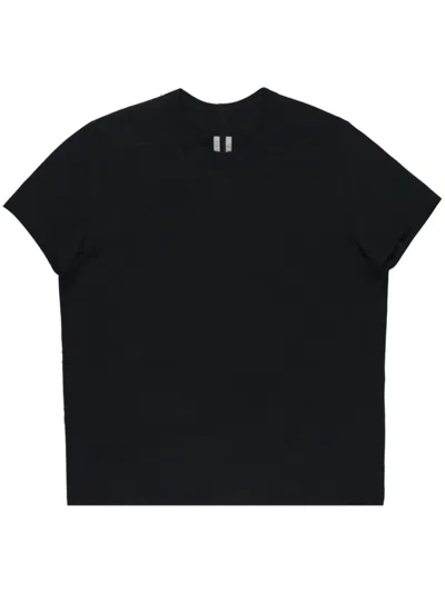 Rick Owens Short Level T-shirt In Black