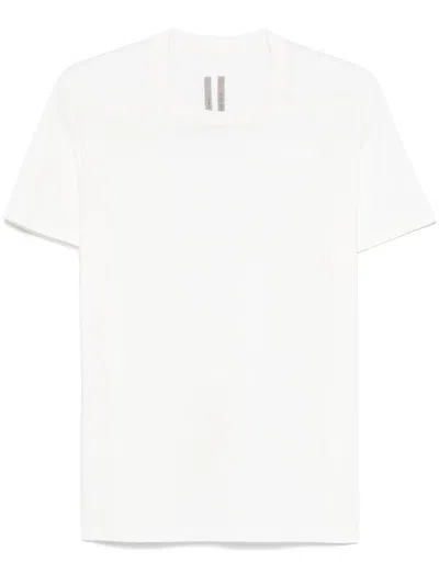 Rick Owens Short Level T-shirt In White