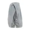 Rick Owens Short Masto Shearling Cape Women In Blue