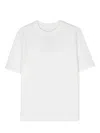 Rick Owens Short-sleeve Cotton T-shirt In White