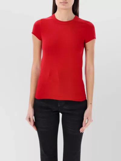 Rick Owens Cropped Level T In Red