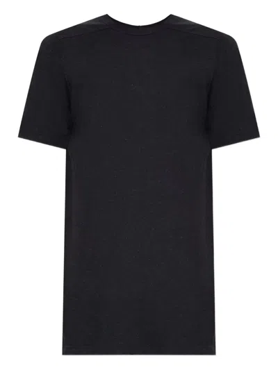 Rick Owens Short-sleeve Crew-neck T-shirt In Black