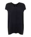 Rick Owens Short Sleeve T-shirt In Black