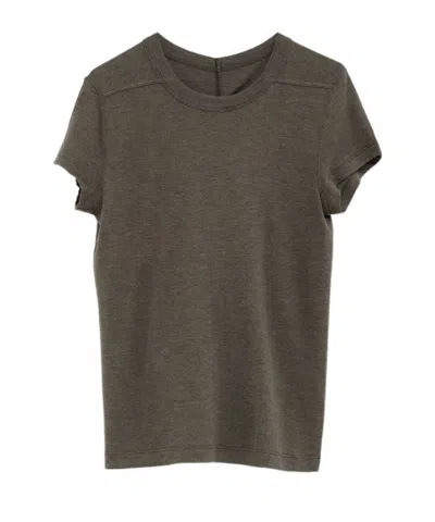 Rick Owens Short Sleeve T-shirt In Gray