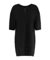 Rick Owens Island Oberteil Aus Baumwollpopeline In Black