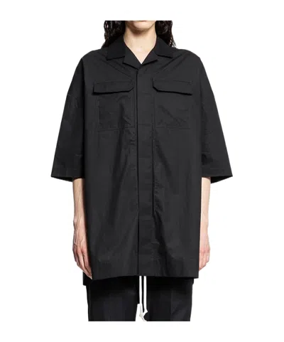 RICK OWENS RICK OWENS MAGNUM TOMMY SHORT-SLEEVED SHIRT