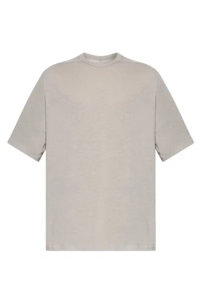 Rick Owens Short-sleeved T-shirt In Gray