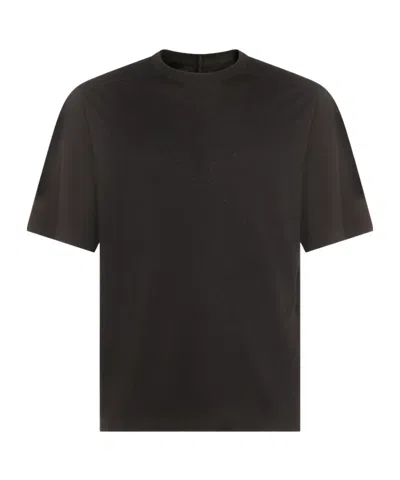 Rick Owens Short-sleeved T-shirt In Black