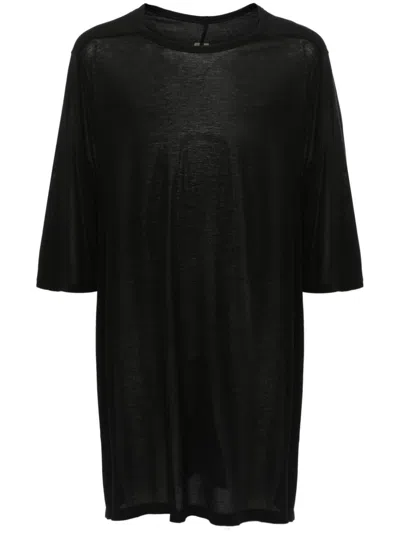 Rick Owens Short-sleeved T-shirt In Black