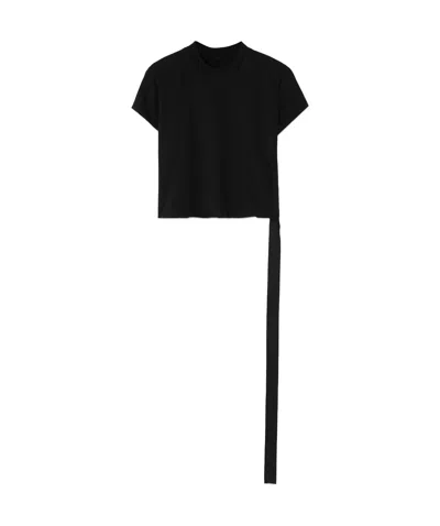 Rick Owens Short-sleeved T-shirt In Black