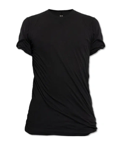 Rick Owens Short-sleeved T-shirt In Nero