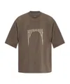 Rick Owens Tommy T Porterville T-shirt In Brown