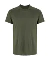 Rick Owens Men Level T-shirt In Green