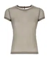 Rick Owens Short-sleeved T-shirt In Nude