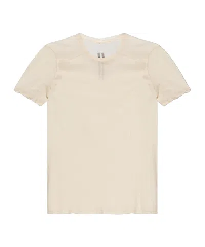 Rick Owens Short-sleeved T-shirt In Nude