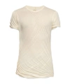 Rick Owens T-shirt In Nude