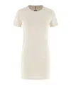 Rick Owens Short-sleeved Crewneck T-shirt In White