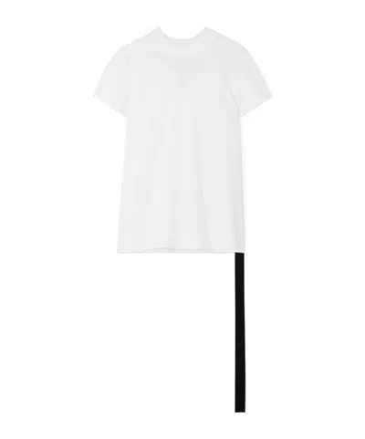 Rick Owens Short-sleeved T-shirt In White