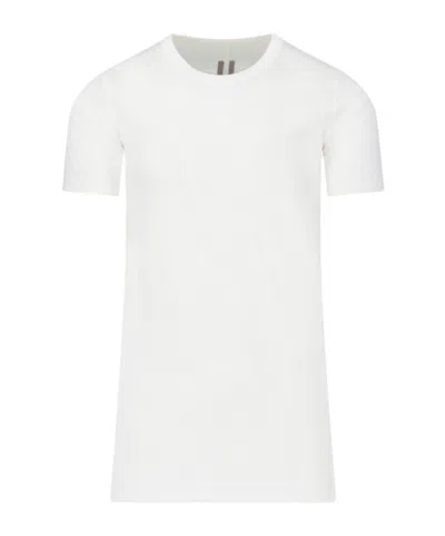 Rick Owens Short-sleeved T-shirt In White
