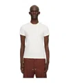 Rick Owens Off-white Level T-shirt In White