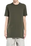 Rick Owens Men Level T-shirt In Green