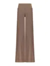 Rick Owens Brown Viscose Blend Pants In Brown