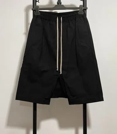Pre-owned Rick Owens Shorts 3 In Black