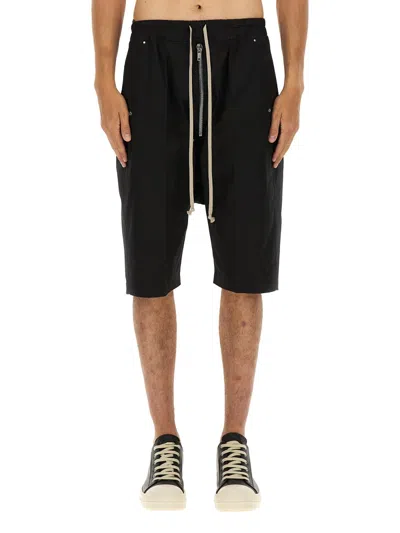Rick Owens Shorts Bela In Black