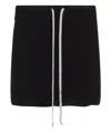 Rick Owens Woman Shorts & Bermuda Shorts Black Size 8 Cupro, Elastane In Black