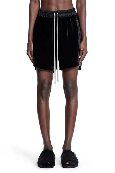 Rick Owens Shorts In Black