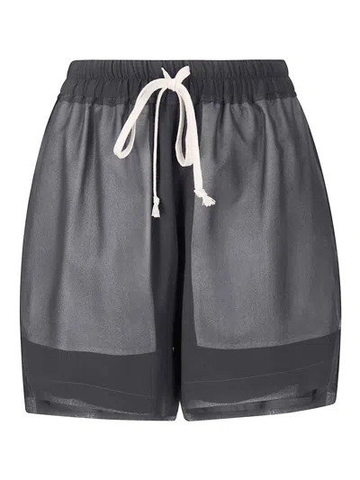Rick Owens Shorts In Black