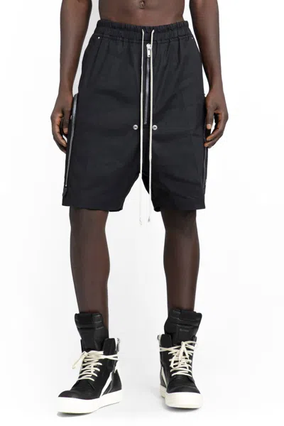 Rick Owens Shorts In Black