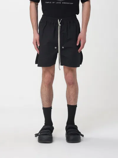Rick Owens Shorts Men  In Black