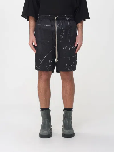 Rick Owens Shorts Men  In Black
