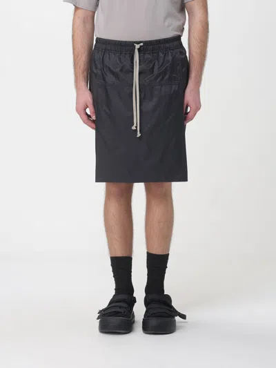 Rick Owens Shorts Men  In Black