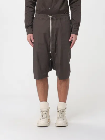 Rick Owens Shorts Men  In Brown