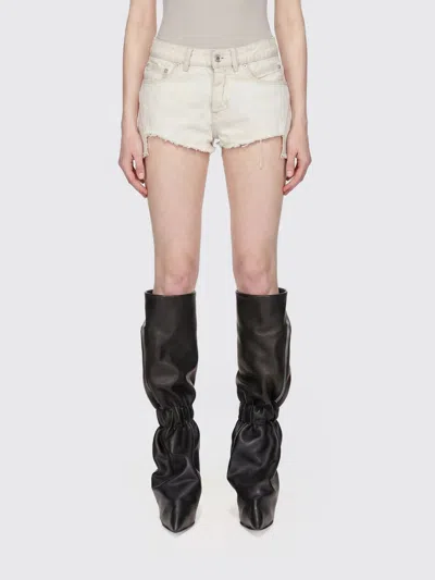 Rick Owens Shorts  Woman Color White