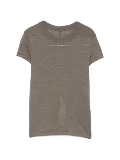 Rick Owens Short-sleeves T-shirt In Gray